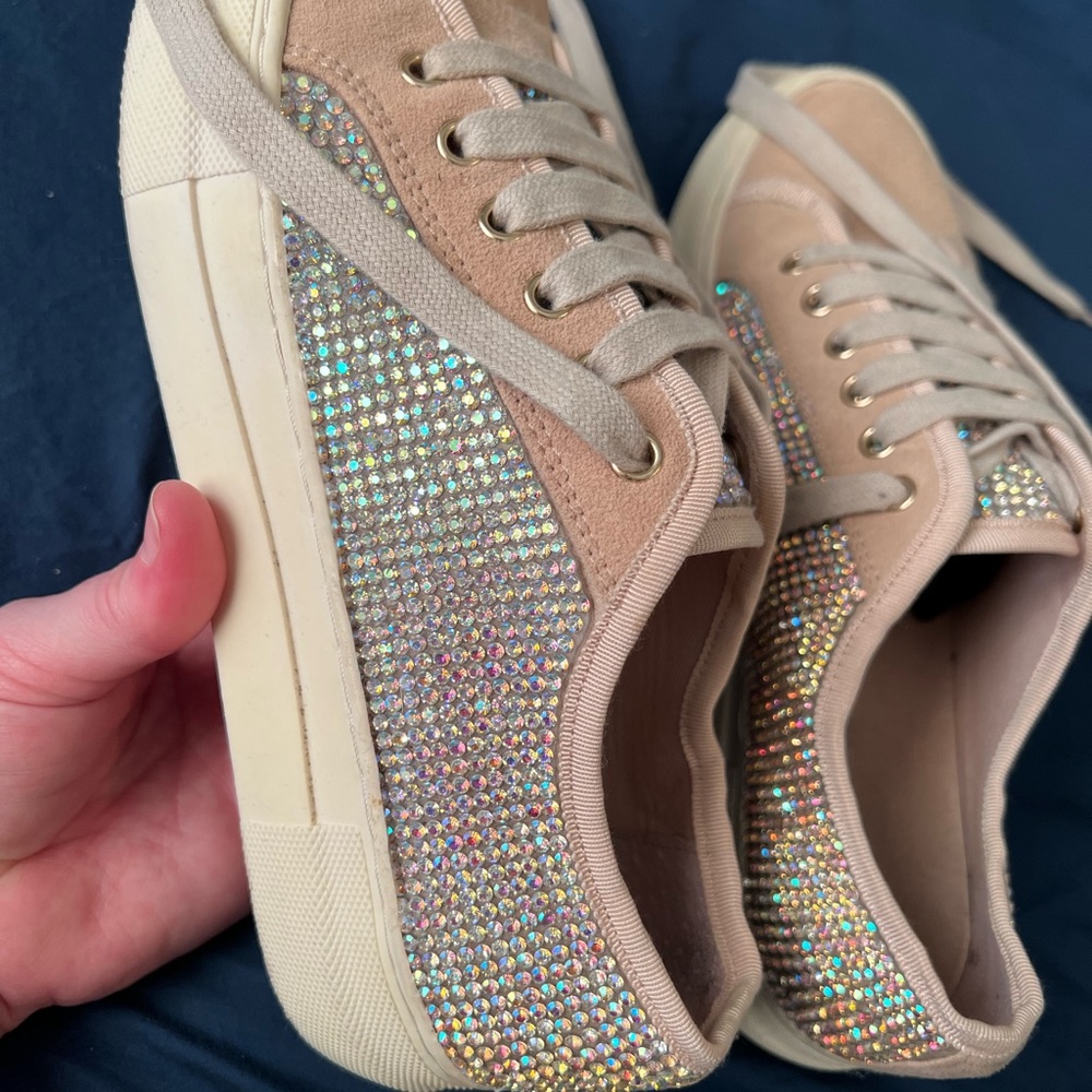 Gianni Bini Zenna Crystal sneakers